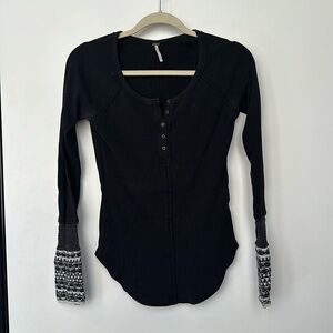 Free People Long Sleeve Shirt